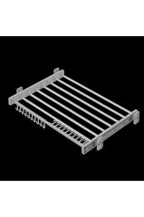 Plastik Kapaklı Teleskopik Raylı Pantolonluk 55cm Gri Renk S-6304-g