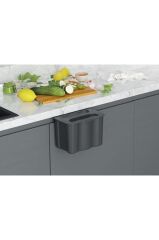 S-2575-a Askılı Çöp Kovası 5 Lt Antrasit