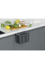 S-2575-a Askılı Çöp Kovası 5 Lt Antrasit
