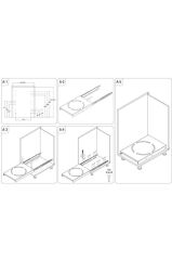 Raylı Tüpçek Tezgah Altı S-2241-g