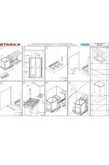 S-2391 TELESK. RAYLI PLASTİK GÖVDE ÇÖP KOVASI 16+1 LT