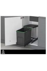 Çöp Kovası Antrasit Gri S-2571
