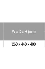 Çöp Kovası Antrasit Gri S-2571