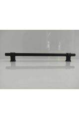 Hisar 224mm Düz Mat Siyah Kulp (mobilya Kulbu)