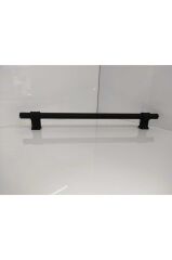 Hisar 224mm Düz Mat Siyah Kulp (mobilya Kulbu)