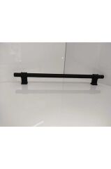 Hisar 224mm Düz Mat Siyah Kulp (mobilya Kulbu)