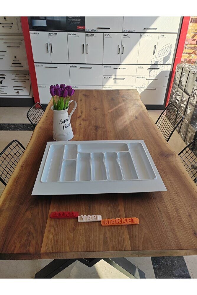 Hemaks Parlak Beyaz Kaşıklık HM-3575