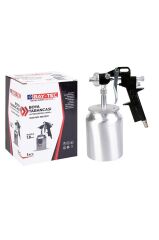 MK1301 Alttan Depolu Boya Tabancası – 1.8 mm Ayarlanabilir Nozul, 1000 cc Alüminyum Hazne