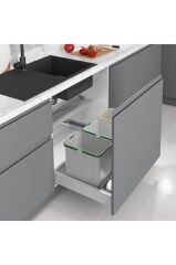 Gri Çekmece Içi Çöp Kovası (otomatik) (s-2566-g) Ücretsiz Kargo