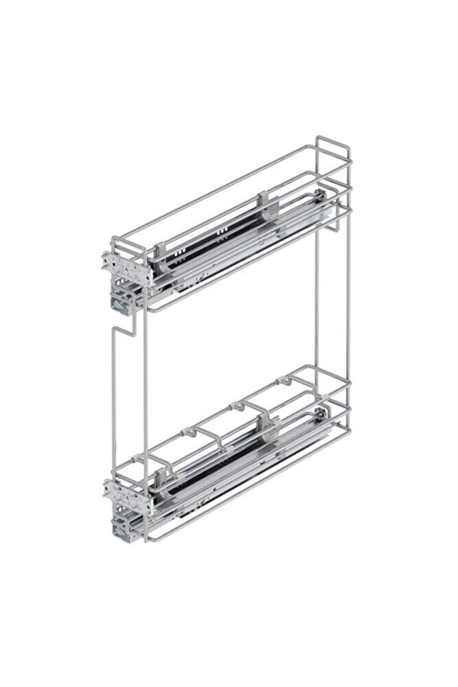 Krom Gizli Raylı Şişelik ( S-2414-c )