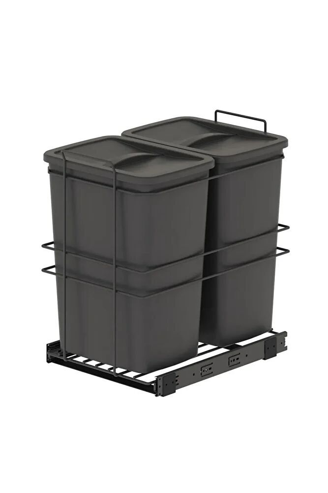 Bağımsız Çöp Kovası 35 35 Lt. (FR.)-antrasit