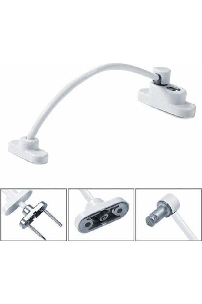 Anahtarlı Kapı Pencere Halatlı Emniyet Kilidi Çelik Halatlı Pvc Kapı Pencere Emniyet Kilidi