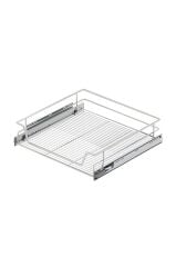 Çekmece Sepeti Bağımsız Teleskopik Frenli 40cm Krom