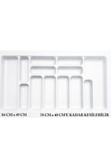 Çekmece Içi Kaşıklık Beyaz - 74x49 S-2289-w