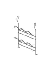 Askılı Bardaklık-krom