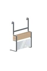 Ahşap Bıçaklık-krom