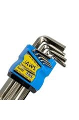 Jaws Jas151 Uzun Allen Alyan Anahtar Takımı 9 Parça