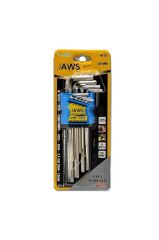 Jaws Jas151 Uzun Allen Alyan Anahtar Takımı 9 Parça