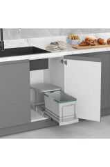 Çöp Kovası Teleskopik Raylı  S 2573 Kısa Boylu