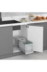 Çöp Kovası Teleskopik Raylı  S 2573 Kısa Boylu