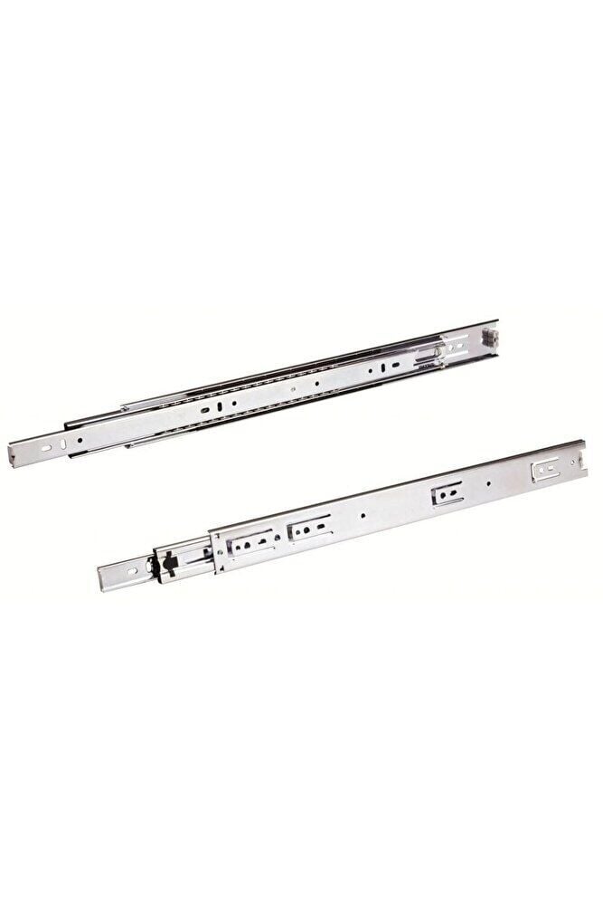 Teleskopik Çekmece Rayı 4.6cm 40cm Minnes Frenli Ray 1 Takım