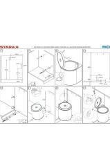 Paslanmaz Krom Çelik 10 Litre Dolap Içi Çöp Kovası S 2251 Ss