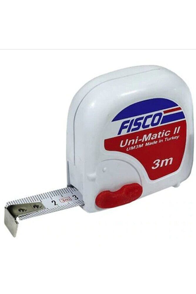 Fısco Uni-matic 3mt Şerit Metre